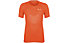 Salewa Pedroc Amr Seamless - T-shirt - uomo, Orange/White