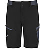 Salewa Pedroc Cargo 2 DST - pantaloni corti trekking - uomo, Black/Dark Grey