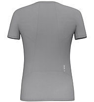 Salewa Pedroc Dry W Hybrid - T-Shirt - Damen, Light Grey/Black