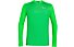 Salewa Pedroc Print Dry - Langarm-Shirt mit Reißverschluss - Herren, Green