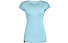 Salewa Puez Melange Dry - T-shirt trekking - donna, Light Blue/White
