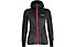 Salewa Puez Warm Pl - giacca in pile - donna, Black/Red