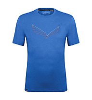 Salewa Pure Eagle Frame Dry M - T-shirt- uomo , Blue 