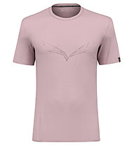 Salewa Pure Eagle Sketch Am M - T-Shirt - Herren, Pink