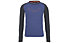 Salewa Pure Graphic Dry Jr - Langarmshirt - Kinder, Blue/Black 