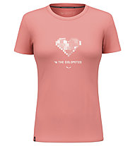 Salewa Pure Heart Dry W - T-Shirt - Damen, Light Pink