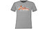 Salewa Simple Life Dri-Rel - T-Shirt - Kinder, Grey/Orange/White