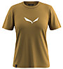 Salewa Solid Dri-Release - T-Shirt Bergsport - Damen, Brown/White