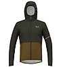 Salewa Vento PTX 2.5L - giacca ciclismo - uomo, Dark Green/Brown