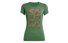 Salewa W Graphic 1 S/S - T-shirt - Damen, Dark Green/Red