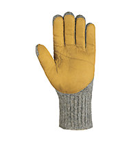 Salewa Walk Wool Leather - guanti, Grey/Yellow