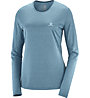 Salomon Agile LS - maglia a maniche lunghe trail running - donna, Light Blue