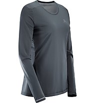 Salomon Agile - maglia a maniche lunghe trail running - donna, Grey