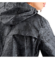 Salomon Agile Wind Print - giacca trail running - donna, Dark Grey