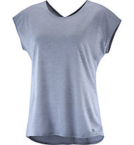 Salomon Comet Tee W - T-shirt sportiva - donna, Grey