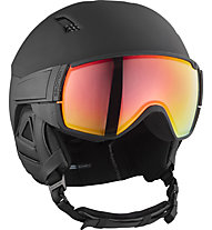 Salomon Driver CA Photochromic - casco sci con visiera - uomo, Black
