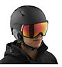 Salomon Mirage CA Photo - casco con visiera - donna, Black/Grey