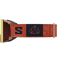 Salomon S/View SIGMA - maschera da sci, Orange/Black