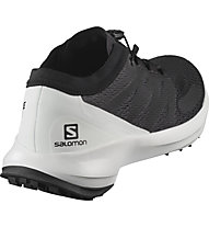 Salomon Sense Flow - scarpe trail running - donna, Black/White