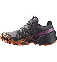 Salomon Speedcross 6 GTX W – Trailrunning Schuhe – Damen, Grey/Pink/Orange