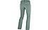 Salomon Wayfarer Straight Zip P - pantaloni zip-off trekking - donna, Green