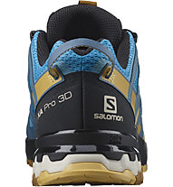 Salomon XA PRO 3D v8 – Trailrunningschuhe – Herren , Blue/Black/Yellow