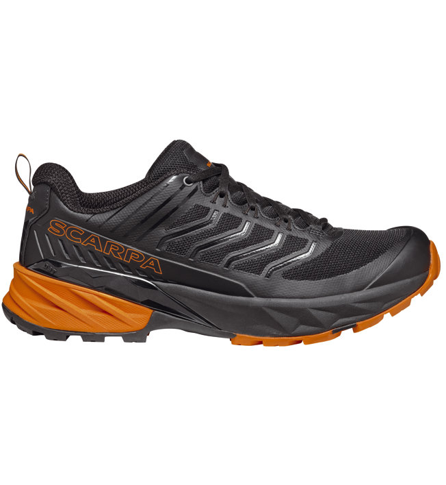 Scarpa Rush M - scarpa trekking - uomo , Black/Orange