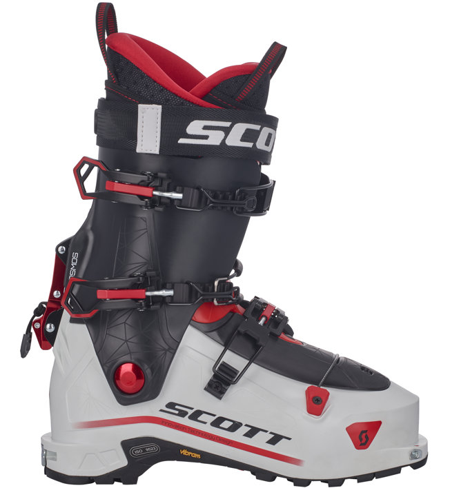 Scott Cosmos - scarpone da scialpinismo, White/Red