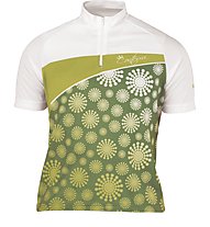 Scott Jersey S/S Girl - Maglia Ciclismo, Green/White