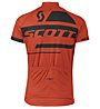 Scott RC Team S/SL Junior Shirt Kinder-Radtrikot, Tangerine Orange/Black