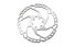 Shimano 6-Bolt SLX/Deore 180 mm - disco freno bici, Grey