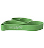 SimplyFit Power Band Extrastark - elastici fitness, Green