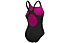 Speedo HyperBoom Placement Muscleback - costume intero - donna, Black/Pink 