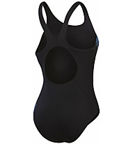 Speedo Placement Muscleback W - costume intero - donna, Black