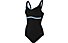 Speedo ContourLuxe Printed Swimsuit - Badeanzug - Damen, Black