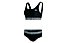 Speedo U-BK 2PC - Bikini - Damen, Black/White