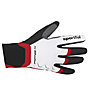 Sportful Guanti softshell da sci di fondo Apex Race Glove, Black/White/Red