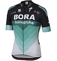 Sportful Bora Bodyfit Team - Fahrradtrikot kurzarm - Herren, Black/Green