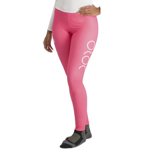 Leggings Sportivi Corti Vita Alta Sportkind, Donna E Ragazza, Opachi E Traspiranti, Protezione UV 50+, Colori Vari