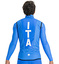 Sportful Italia Apex  - gilet sci da fondo - uomo, Light Blue/White