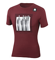 Sportful Sagan Fingers - T-shirt - uomo, Red