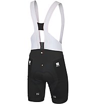 Sportful Pantaloni bici Total Comfort Bibshort, Black/White