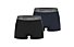 Super.Natural Base Boxer - Funktionsunterhose Doppelpack - Herren, Black/Blue