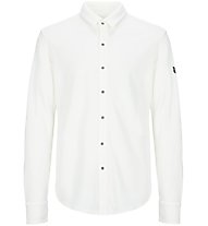Super.Natural M Comfort Piquet - camicia a manica lunga - uomo, White
