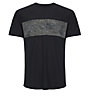 Super.Natural M Mountain Contrast Tee - T-Shirt - Herren, Black