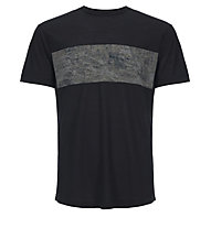 Super.Natural M Mountain Contrast - T-shirt - uomo, Black