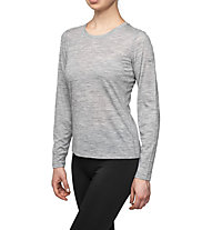 Super.Natural W Base LS 175 - maglietta tecnica a manica lunga - donna, Light Grey