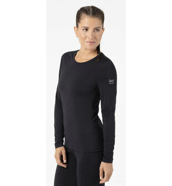 Super.Natural W Base LS 175 - maglietta tecnica a manica lunga - donna