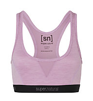 Super.Natural W Semplice Bra 260 (Cup B) - Sport BH - Damen, Pink