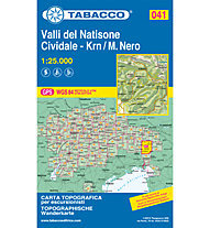 Tabacco Karte Nr. 041 1:25.000, 1:25.000